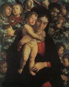 Madonna and Child with Cherubs Andrea Mantegna